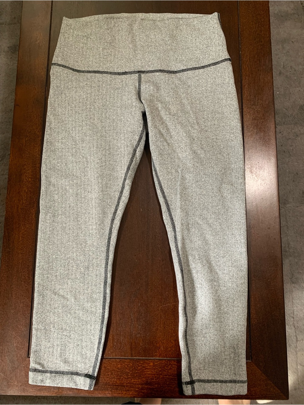 lululemon athletica Light Gray Heather High-Rise Leggings